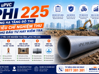 Ống uPVC phi 225 Trong Hạ Tầng Đ&ocirc; Thị: 5 Ti&ecirc;u Ch&iacute; Nghiệm Thu Chủ Đầu Tư Hay Kiểm Tra