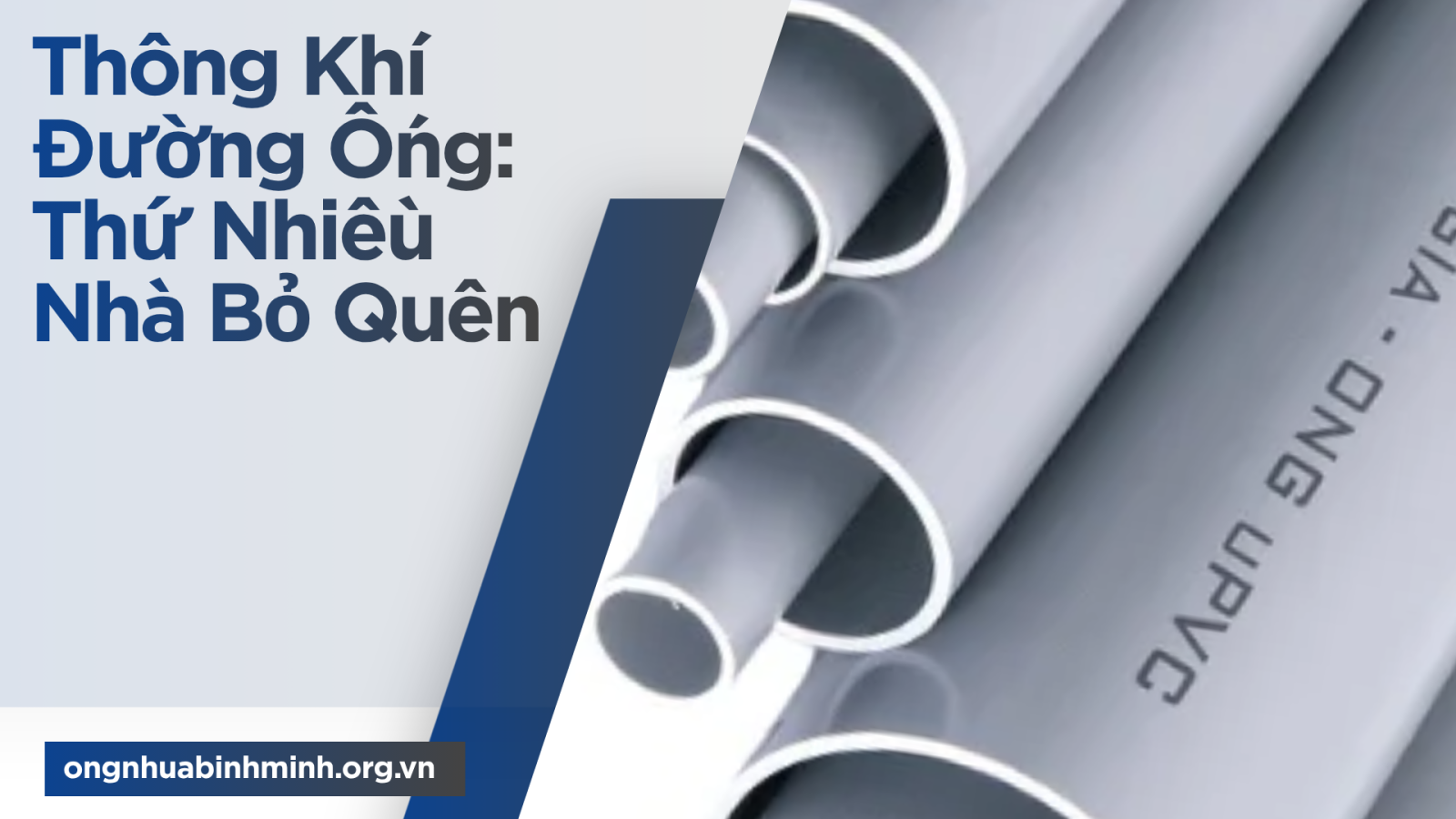 Thông Khí Đường Ống: Thứ Nhiều Nhà Bỏ Quên