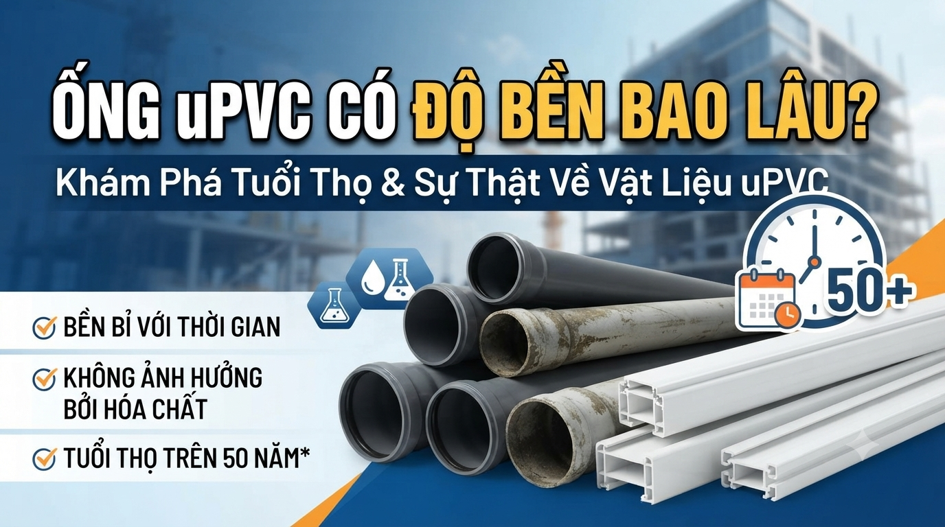 Ống uPVC Có Độ Bền Bao Lâu