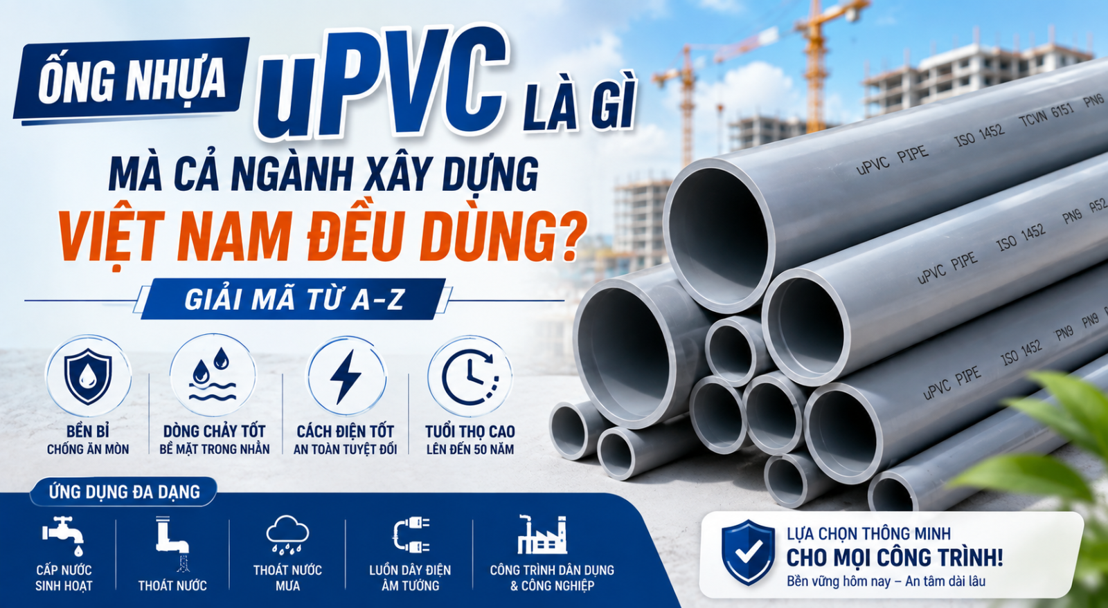 Ống Nhựa uPVC Là Gì
