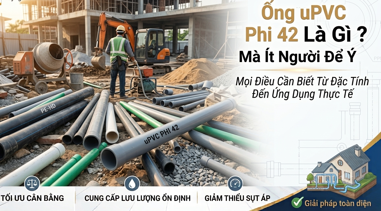 Ống uPVC Phi 42 Là Gì?