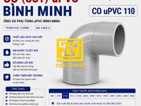 CO (C&uacute;t) uPVC 110 B&Igrave;NH MINH (90 độ)