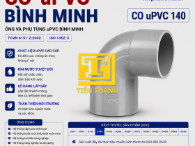 CO (C&uacute;t) uPVC 140 B&Igrave;NH MINH (90 độ)