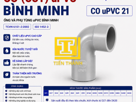 CO (C&uacute;t) uPVC 21 B&Igrave;NH MINH (90 độ)