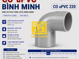 CO (C&uacute;t) uPVC 220 B&Igrave;NH MINH (90 độ)