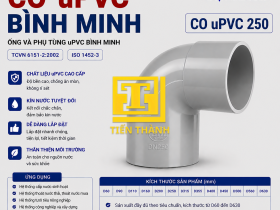 CO (C&uacute;t) uPVC 250 B&Igrave;NH MINH (90 độ)