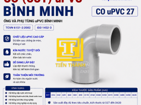 CO (C&uacute;t) uPVC 27 B&Igrave;NH MINH (90 độ)
