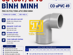 CO (C&uacute;t) uPVC 49 B&Igrave;NH MINH (90 độ)