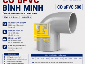CO (C&uacute;t) uPVC 500 B&Igrave;NH MINH (90 độ)