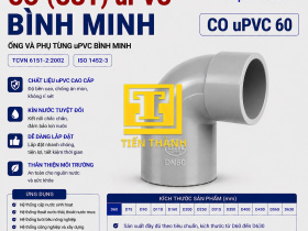 CO (C&uacute;t) uPVC 60 B&Igrave;NH MINH (90 độ)
