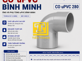 CO (C&uacute;t) uPVC 280 B&Igrave;NH MINH (90 độ)