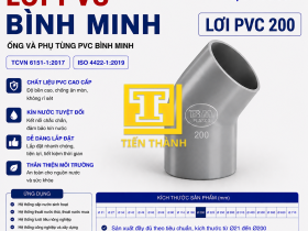 LƠI PVC 200 B&Igrave;NH MINH