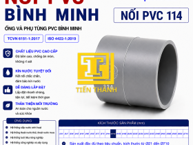 NỐI PVC 114 B&Igrave;NH MINH 