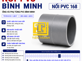 NỐI PVC 168 B&Igrave;NH MINH 