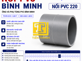 NỐI PVC 220 B&Igrave;NH MINH 