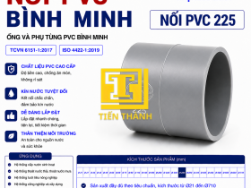 NỐI PVC 225 B&Igrave;NH MINH 