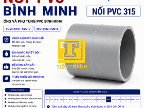 NỐI PVC 315 B&Igrave;NH MINH 