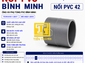NỐI PVC 42 B&Igrave;NH MINH 