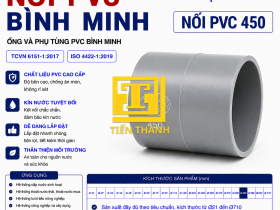 NỐI PVC 450 B&Igrave;NH MINH 