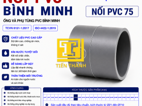 NỐI PVC 75 B&Igrave;NH MINH 
