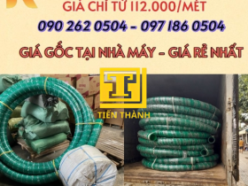 Ống PVC GÂN XANH LÁ-CHUYÊN DẪN HÓA CHẤT-DẪN DẦU KHÍ-HÚT BƠM CÁT BÙN